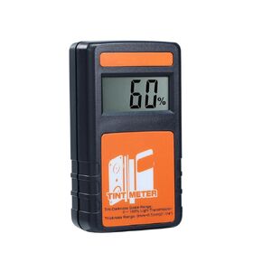 Window Tint Meter Law Enforcement Tint 100% VLT Visual Light Transmission Tester Continuous Measurement Transmitter and Receiver for Car Vehicle Window Curtains