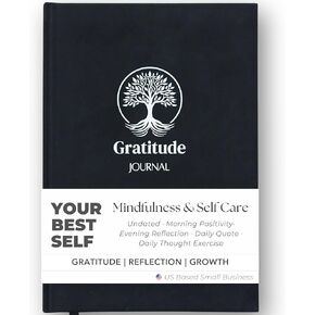 NEATLY Self Care Gratitude Journal for Women - Manifestation Journal for Men - Daily Journals for Women & Men - Love Wellness & Mental Health Journal - Journaling as Hobbies for Women - Self Care Journal