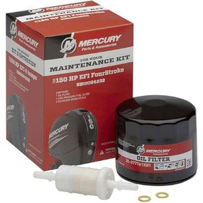 MERCURY OEM 100 Hour Maintenance Kit for 150HP EFI FourStroke Outboard 8M0094232