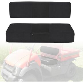 Mule 610 Seat Cover - Waterproof PU Coatin Compatible with Kawasaki Mule 600/610 4x4 XC/Mule SX, UTV Bench Seat Cover Accessories