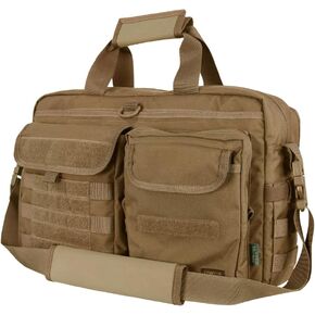 Condor Elite 111072-498 Metropolis Briefcase Coyote Brown