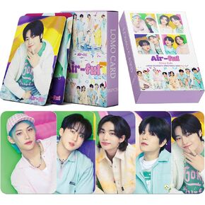 Stray kids Photocard 55pcs Stray Kids Air-ful Lomo Card Kpop Stray kids Photocards Gift Hyunjin Photocards Felix Photocards Stray kids Merch