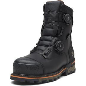 Timberland PRO Men's Boondock Boa 8 Inch Composite Safety Toe Waterproof Puncture Resistant Industrial Work Boot
