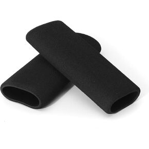 1 Pair of Foam Comfort Handlebar Grip Cover Set Motorcycle Anti Vibration Non-Slip Handlebar Grip Cover(Length 12 CM, Diameter 2.6-3.0 CM)