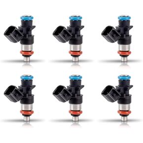 ENA 4 Holes Fuel Injectors Set of 6 Compatible with Jeep Dodge Challenger Chrysler Volkswagen 200 300 Town & Country Avenger Charger Durango Grand Caravan V6 2011-2020 3.0L 6.4L for FJ1147 0280158233