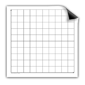 173030 1ST Quadrant Dry Erase Magnet, 10x10-2" Sqaures