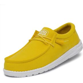 أحذية Hey Dude الرجالية Wally Slub Moc ذات المقدمة