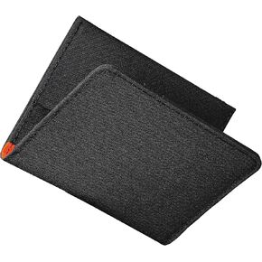 ALPAKA ARK Bifold Wallet - Designed For the Modern Traveler - 5 Slots For 8-12 Cards - 1 Dedicated Cash Slot - RFID Protective - Black Axoflux 300D Fabric