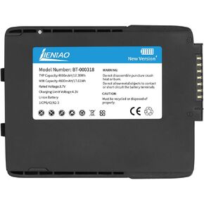 for Zebra Scanner Battery TC77 BT-000318 Battery [New Version 4800mAh] for Zebra TC77 Battery TC70 Battery TC70x TC72 TC75 TC75x TC700H TC700K TC77HL TC720L Barcode Scanner Battery BT-000318-01 (1)