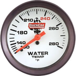 QuickCar Racing Products 611-7006 Extreme Series 2-5/8" Diameter Water Temperature Gauge