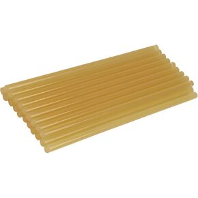 Motoforti Universal Hot Melt Glue Sticks, 7mm x 20Cm, Resin, Yellow, 20 Pcs