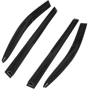 Window Visors Shade Sun Rain Wind Guards Deflectors Cover Acrylic Outside Replacement for Sienna 2011-2020