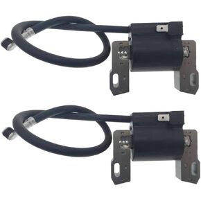 PARTSRUN 2-PACK 592846 Ignition Coil Module For Briggs and Stratton 691060 799651 Replace John Deere MIA12346 LG691060 18-22HP Engines,ZF-IG-A00052V