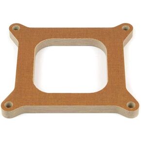 Canton 85-162 Carburetor Spacer - 1/2 in Thick - Open - Square Bore - Phenolic
