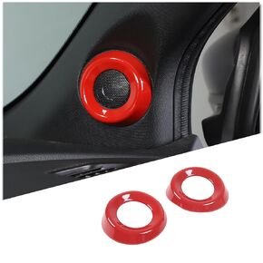 Car A Pillar Speaker Trim Cover Compatible with Honda Pilot 2015-2022,ABS Car Door Audio Speaker Interior Trim Cover Accessories