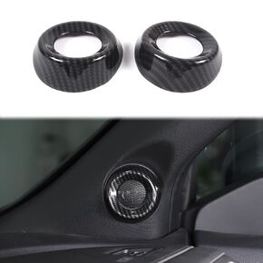 Car A Pillar Speaker Trim Cover Compatible with Honda Pilot 2015-2022,ABS Car Door Audio Speaker Interior Trim Cover Accessories