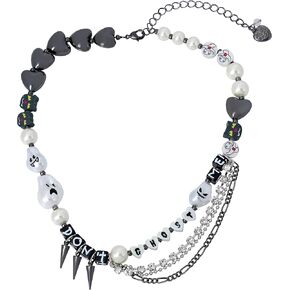 Betsey Johnson DON'T GHOST ME Collar Necklace