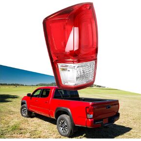 Left Driver Side Tail Light Assembly Replacement for Toyota Tacoma SR SR5 Base 2016 2017 Brake Lamp 8156004170, TO2800197