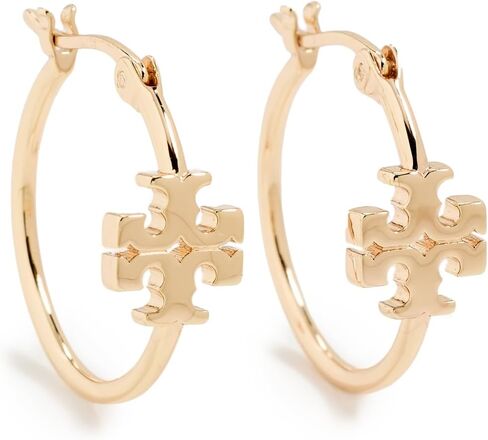 Tory Burch Women's Small Eleanor Hoop Earrings in Saudi Arabia