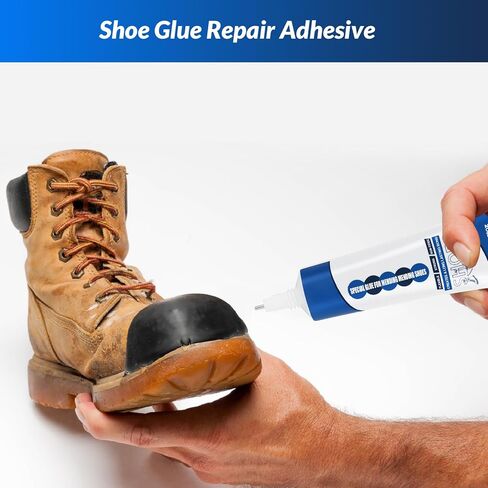 Shoe Glue Sole Repair Adhesive, Waterproof Shoe Repair Glue Kit with Shoe Fix Glue for Sneakers Boots Leather Handbags Fix Soles Heels Repair in Kuwait