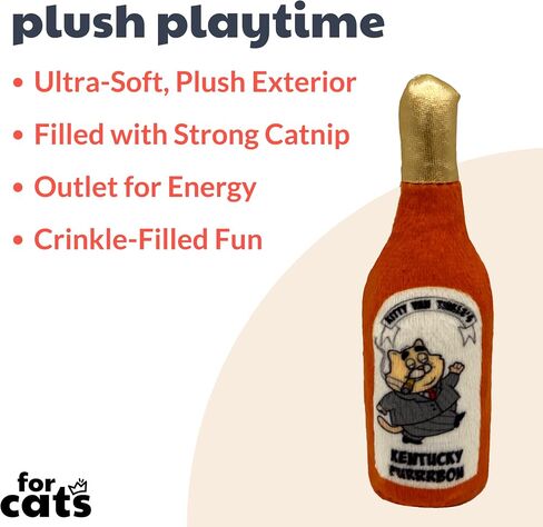 Huxley & Kent Cat Toy | Toto's Pawdka | Nappy Hour Strong Catnip Filled Cat Toy | Soft Plush Kitty Toy with Catnip and Crinkle | Kittybelles in Saudi Arabia