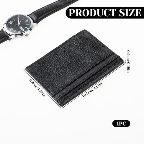 Minimalist Wallet Credit Card Holder Wallet Premium Front Pocket Wallets RFID Blocking Mens Bifold Wallets with 8 Card Slots and 2 ID Window Pocket Card Case Protector for Men Women in Saudi Arabia