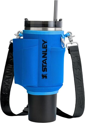 ستانلي طوال اليوم 40 أونصة Quencher Carry-All | حقيبة كروس مع جيب للهاتف، وحافظة للبطاقات، وحزام قابل للفصل in Saudi Arabia