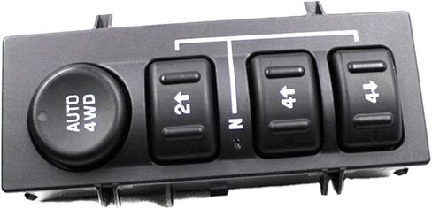 19259313 15136039 15164520 901-072 4x4 4-Wheel Drive Selector Switch Compatible with GMC Sierra Tahoe Yukon Silvera-do Suburb-an in Saudi Arabia