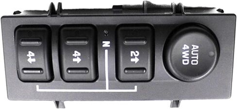 19259313 15136039 15164520 901-072 4x4 4-Wheel Drive Selector Switch Compatible with GMC Sierra Tahoe Yukon Silvera-do Suburb-an in Saudi Arabia