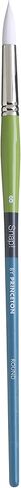 Princeton PAB98012 9800R-8 Snap Brush, Taklon LH Round 8, White in Kuwait