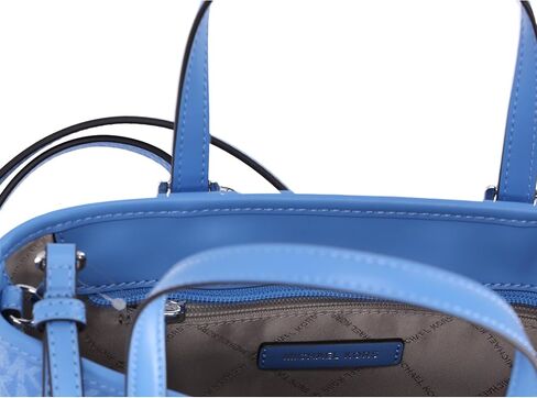 Michael Kors Jet Set XS Carryall Tote Crossbody South Pacific Blue MK Signature in Saudi Arabia