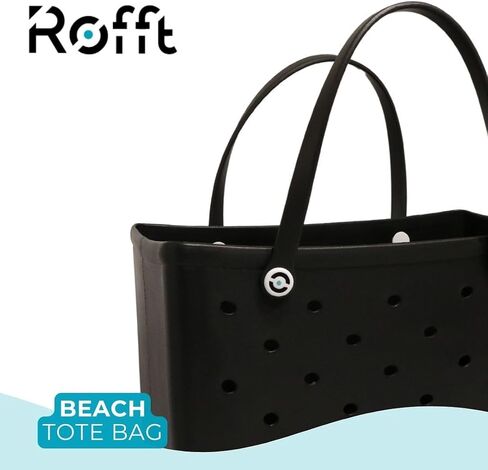 Original Modern Beach Bag, Rubber Tote Bag X Large, Waterproof, Washable, Tip Proof, Tote Bag for Beach, Boat, Pool in Saudi Arabia
