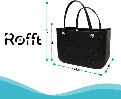 Original Modern Beach Bag, Rubber Tote Bag X Large, Waterproof, Washable, Tip Proof, Tote Bag for Beach, Boat, Pool in Saudi Arabia