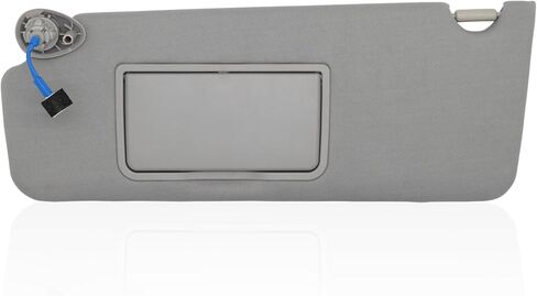 Driver Left Side Sun Visor Compatible with Honda Pilot 2017-2021 Honda Ridgeline 2018-2020 Replacement Sun Shade # 83280-TG7-A12ZB (Gray) in Kuwait