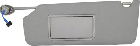 Driver Left Side Sun Visor Compatible with Honda Pilot 2017-2021 Honda Ridgeline 2018-2020 Replacement Sun Shade # 83280-TG7-A12ZB (Gray) in Kuwait