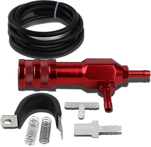 DNA MOTORING Manual Boost Controller, Universal Adjustable Turbo Engine Boost Controller, Aluminum Alloy-Red, BC-T5-RD in Saudi Arabia