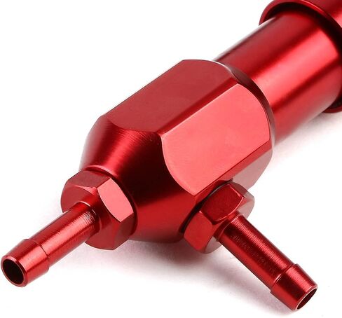 DNA MOTORING Manual Boost Controller, Universal Adjustable Turbo Engine Boost Controller, Aluminum Alloy-Red, BC-T5-RD in Saudi Arabia