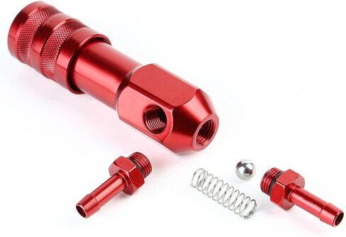 DNA MOTORING Manual Boost Controller, Universal Adjustable Turbo Engine Boost Controller, Aluminum Alloy-Red, BC-T5-RD in Saudi Arabia