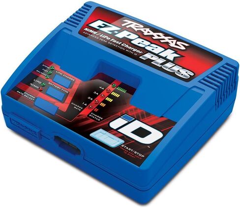 Traxxas 2970 EZ-Peak Plus 4-Amp NiMH/LiPo Fast Charger with ID Auto Battery Identification Vehicle in Saudi Arabia