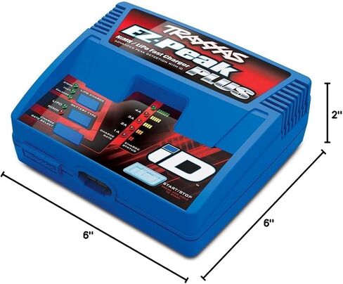 Traxxas 2970 EZ-Peak Plus 4-Amp NiMH/LiPo Fast Charger with ID Auto Battery Identification Vehicle in Saudi Arabia