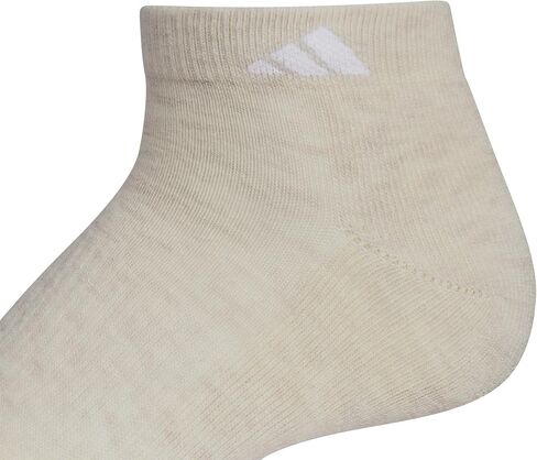 adidas Women's Athletic Cushioned Cut Socks (6-pair) Low Profile Arch Compression for a Secure Fit in Saudi Arabia