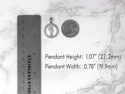 10k Gold Santa Muerte Round Charm Pendant in Saudi Arabia