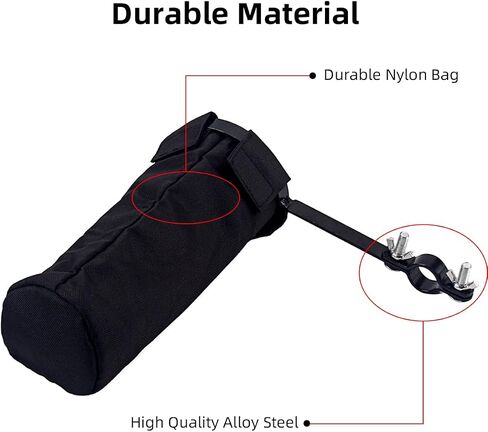 Drum Stick Holder Drumstick Bags for Drum Set Drum Stick Holder Screw Fixation Bag Container (Gray) in Saudi Arabia