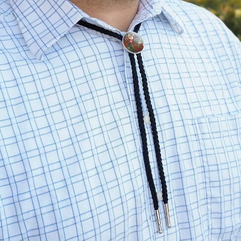 GRAPHICS & MORE Christmas Holiday Santa Merry Sleigh Ride Western Southwest Cowboy Necktie Bow Bolo Tie in Saudi Arabia