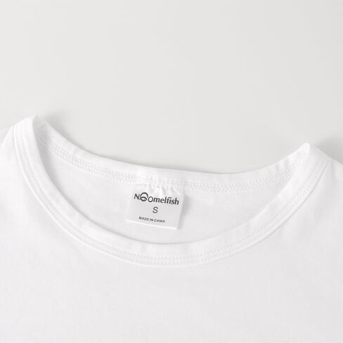 Noomelfish Girls Short Sleeve Crop Tops Kids Summer Dance Cropped T-Shirts (5-14 Years) in Kuwait