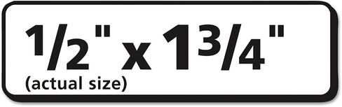 Avery 8167 Inkjet Labels, Mailing, 1-3/4-Inch x1/2-Inch, 2000/PK, White in Saudi Arabia