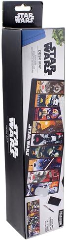 سجادة مكتب ديزني مرخصة رسميًا من Star Wars، حصيرة مطاطية كبيرة مع عمل فني لملصق Skywalker Saga، هدية لمحبي السلسلة واللاعبين، ديكور المكتب والمنزل | بالادون in Saudi Arabia