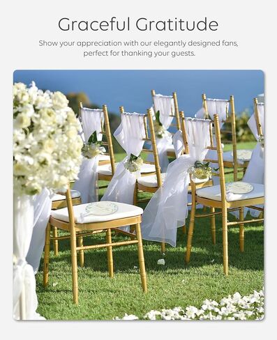 100 PCS Wedding Fans, Plastic Fans in Bulk, Greenery Wedding Fans for Guests, Thank You for Celebrating with Us Wedding Favors Fan with Handle (Leaf) in Saudi Arabia