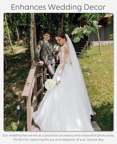100 PCS Wedding Fans, Plastic Fans in Bulk, Greenery Wedding Fans for Guests, Thank You for Celebrating with Us Wedding Favors Fan with Handle (Leaf) in Saudi Arabia