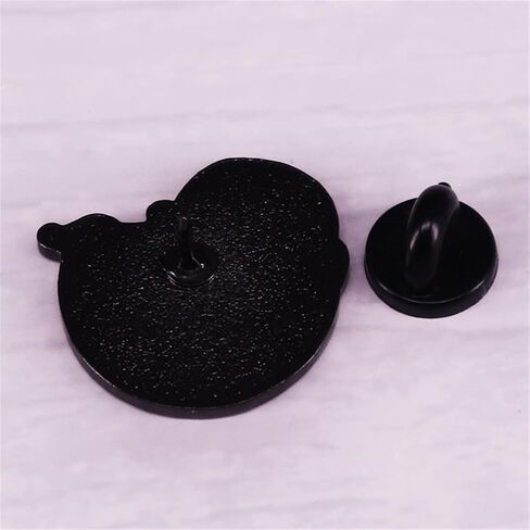 Cartoon Egg Brooch Funny Egg Yolk Enamel Pin Cute Egg Yolk Metal Badge Boys Girls Universal Personality Fashion Accessories Suitable for Hats Jackets Cotton Shirts Skirts Canvas Bags in Saudi Arabia